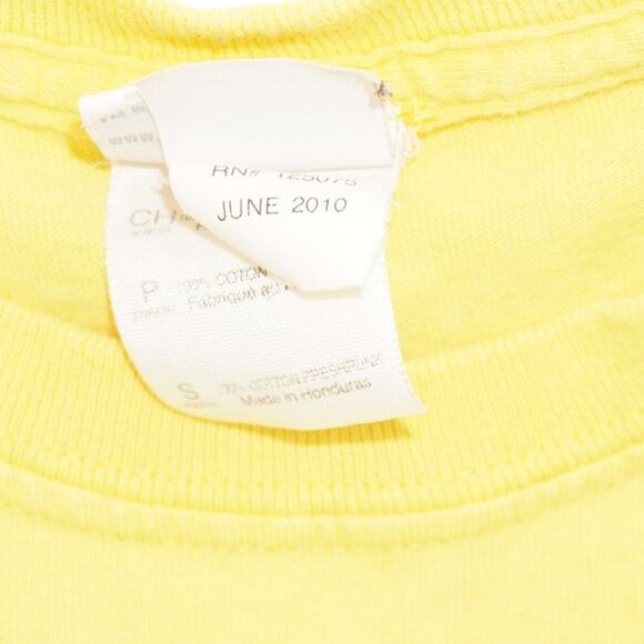 2010 Bart Simpson Yellow Graphic Tee Size S | The Simpsons Vintage Cartoon Shirt - Picture 3 of 4